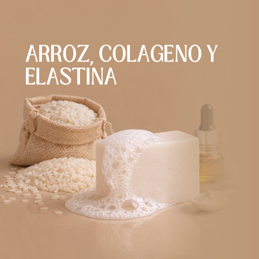 Jabon Arroz y Colageno