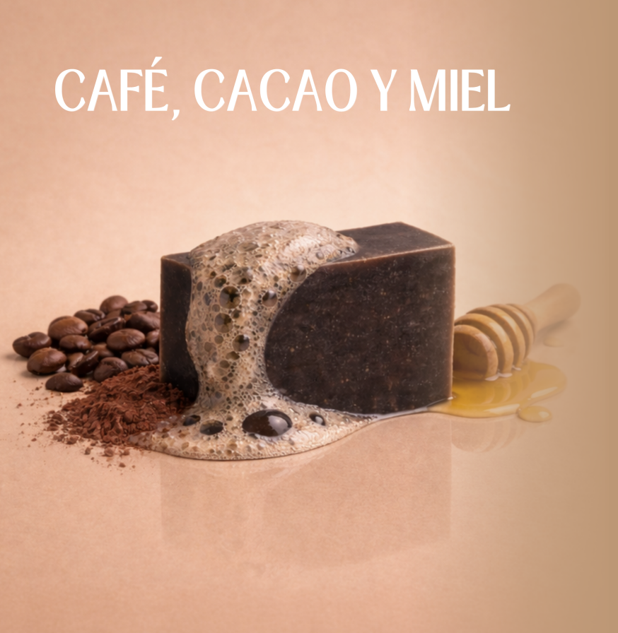 Jabon Cafe Cacao y Miel